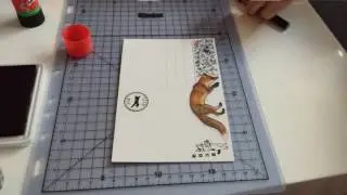 How to decorate a postcard within a couple of minutes.