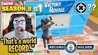 FaZe Sway The HIGHEST KILL Win of Season 8! (Fortnite)