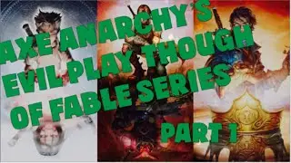 I Chose The Evil Path In Fable Anniversary #axeanarchy #fable #games #fableplaythought #gameplay