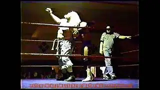 Masterz Of Mayhem TV - Classic Wrestling - Moondog Splatt w/ Mgr Dr. Dream Vs Ron Cumberledge