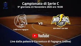 Collinare Fagagna vs new Basket San Donà - Serie C 2025-2026 Basket