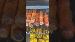 Making hotdogs and corn on the gas grill for my bbq #food #foodie #cooking #recipe