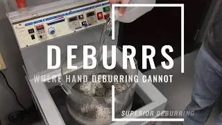 sPINnner Machine for deburring ferrous, non-ferrous & hard plastic parts