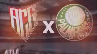 Chamada do Futebol Atlético Go x Palmeiras na TV Globo Angola 17/07/2021