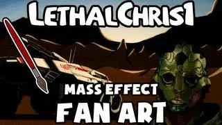 Mass Effect Painting [Fan Art]