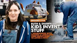 Evolution Power Tools TV - Ep.5 | Kids Invent Stuff & Laying a patio