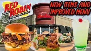 Red Robin: новое и улучшенное меню/креветки &laquo;Цунами&raquo;, бургер с жареными концами барбекю и многое ...