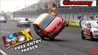 Stunt show passes !! GIVEAWAY | ft. buddh international circuit