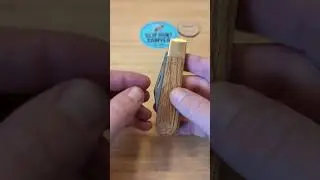 Michael May Barlow Yorkshire Oak Pocket Knife - Randy Raffle Prize