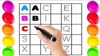 Learn A to Z Alphabet for kids Easy ABC 