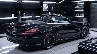 Variodach &ouml;ffnen und Seitenverkleidung im Mercedes SL (R231) ausbauen