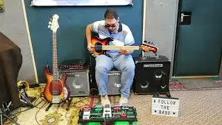 Harley Benton MB-4 SB/Hartke TX600/HX112/HD500
