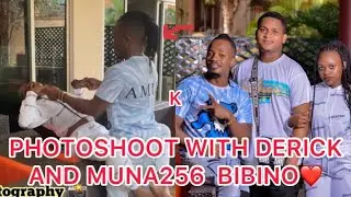 DERICK NE MUNA KU PHOTOSHOOT WITH WONDERBOY UG LABA OMUKWANO