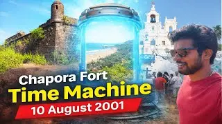 Chapora fort Or Old Goa Heart Touch Kar Geya ll Kolkata To Goa ll Anjuna Beach