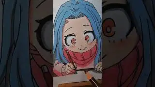 Drawing Eri Cute Kawai Easy End Part | MHA #shorts #eri #myheroacademia