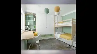 10m&sup2; Kids Room Design Ideas | Small Bedroom Interior Design | Space Saving | Shorts 2
