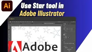 How To Use Star Tool In Adobe illustrator | Easy Guide