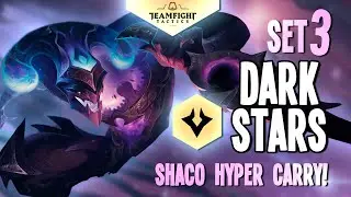 TEAMFIGHT TACTICS | DARK STARS con SHACO hyper carry!