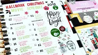 HALLMARK CHRISTMAS MOVIE CHECKLIST 2018