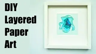 Layered paper art tutorial