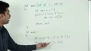 How to pass array as parameter of Function