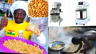 Chin chin / Chips Making Machine for making Nigeria & Ghana Chin chin on commercial purposes