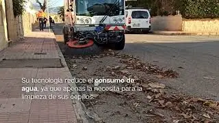 Barredor vial DULEVO D3: la soluci&oacute;n eficiente para la acumulaci&oacute;n de arena en las calles.