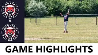 Weald Series Game 2 - Tonbridge Wildcats vs Tonbridge Bobcats 4k Baseball Highlights