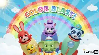 Rainbow Rocket Animals &mdash; Song for Kids | Color Song & Dance | Happy Doodle TV