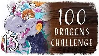 100 Dragons Challenge - 13 | Ice Cream Dragon