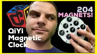QiYi Magnetic Clock - WORLDS FIRST Mass Produced Clock with over 200 magnets!