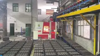 Foundry green sand casting molding machine equipment