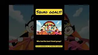 Squad Goals! 90s cartoon edition. Who had the best squad?