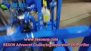 REXON High-Efficiency Coalescing Separation Oil Purifier &mdash; made for light fuel oil and diesel.