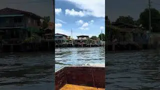 Bangkok River [Klongs] #thailand #travel #bangkok