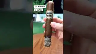 🔥💨 Smoking an El Baton by J.C. Newman 🌙 #cigar #cigars #cigarsociety #cigarlife #asmr #shorts