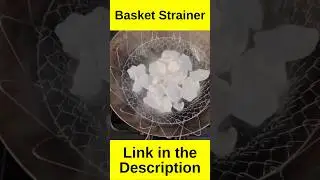 Deep Frying Basket Strainer: Best Fryer Basket for Perfect French Fries | Deep Fryer Review #shorts