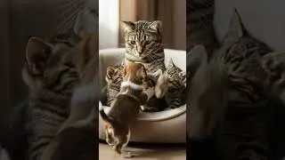 The Puppy Who Wanted to Join the Kitten Finds Unexpected Friends #puppies #kittens #cute