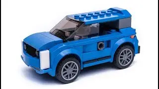 LEGO Ford Mustang 75871 remake into a SUV moc
