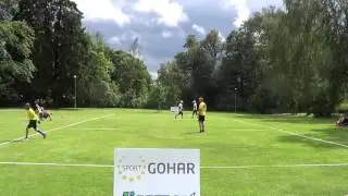 Swedish Nationals Frisbee - Double Disc Court (DDC) Final 2016 - set1