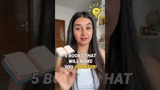 These books will make you smarter 💡 #booktube #shorts #selfhelpbooks