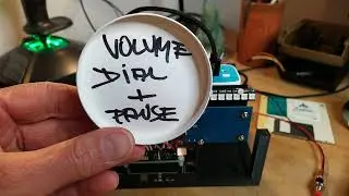 A volume dial for the Raspberry RFID Audio Player (german commentary)