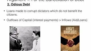 Developing Debt Cancellation Debate