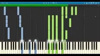 Star Wars Episode VII: The Force Awakens Official Trailer | Piano Arrangement Midi Visualisation