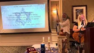 3/21/25-Yarzhzeit Honoring Rabbi Barry Silver w/his &ldquo;words&rdquo; w/Cantor Carol Garrett &Doug Tessler 3/7