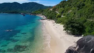 Soaring Around Cham Island (1 hour) | Aerial Views & Calming Music