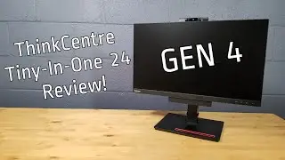 Обзор сенсорного монитора Lenovo Tiny In One Gen 4 с диагональю 24 дюйма &mdash; включая сборку с мини-...