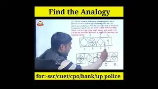🔥Find the Analogy 🔥 Q.608|   Figure Analogy| समरूप निकालना @shclassesnyatiksir