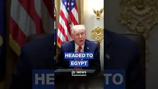 &ldquo;We will be going to Egypt for an additional signing regarding Gaza ceasefire&rdquo;, says Trump