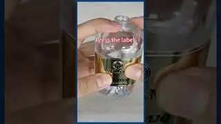 Metal stickers for perfume bottles in Sharjah, Dubai, UAE | Silver Corner Packaging